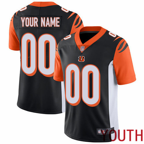 Limited Black Youth Home Jersey NFL Customized Football Cincinnati Bengals Vapor Untouchable->customized nfl jersey->Custom Jersey